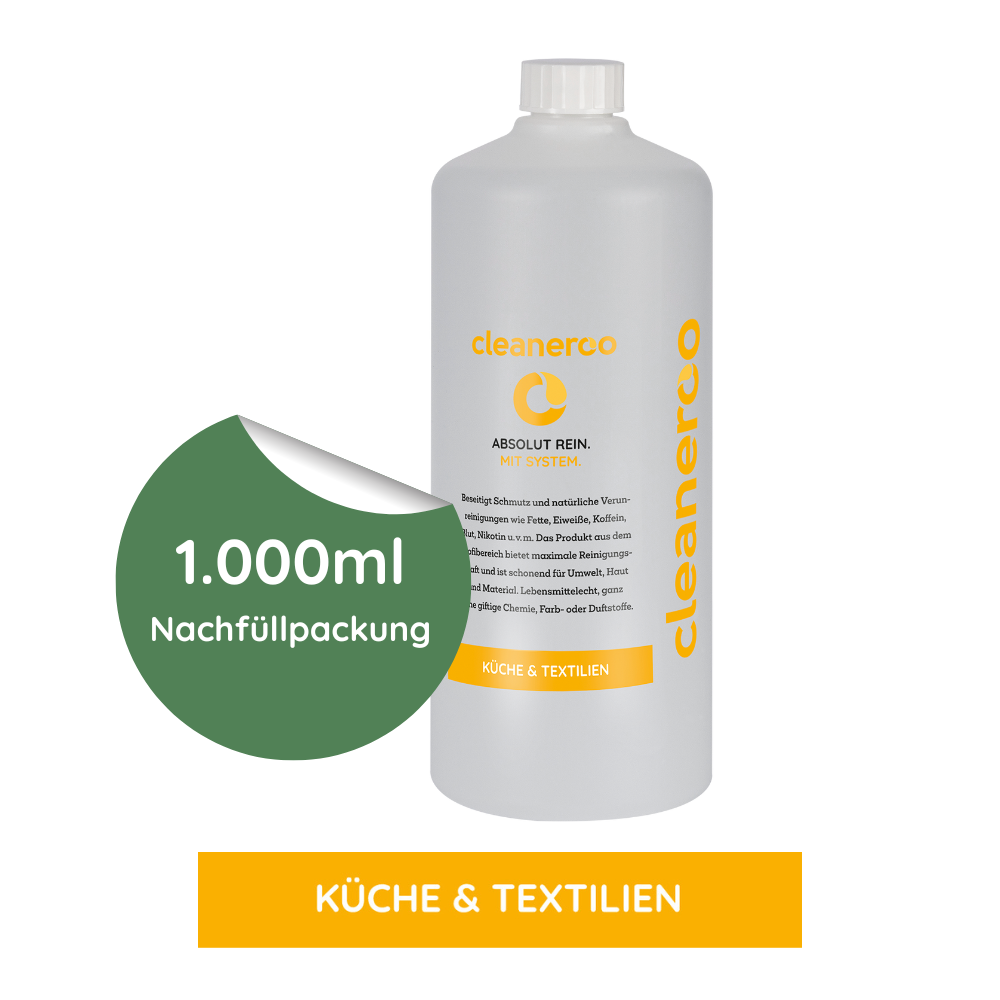 Cleaneroo Küchenreiniger 1L Nachfüllpackung