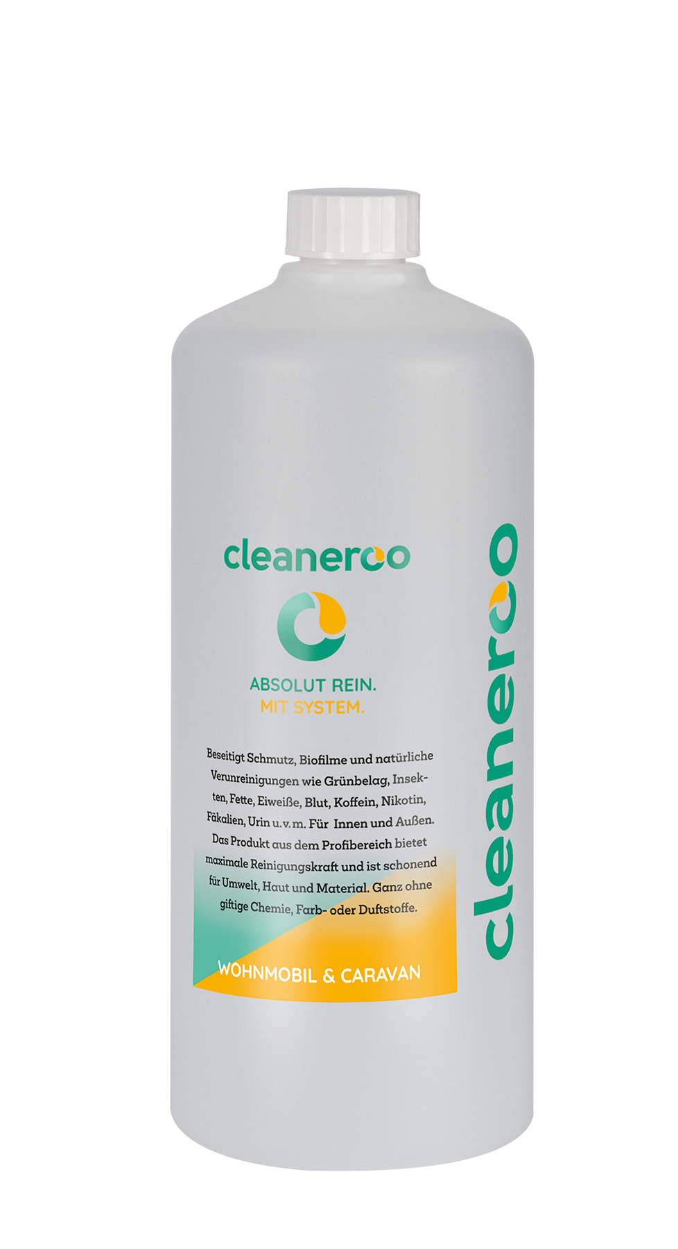 Cleaneroo Caravan- & Wohnmobil Reiniger (Innen & Außen) 1L Nachfüllpackung