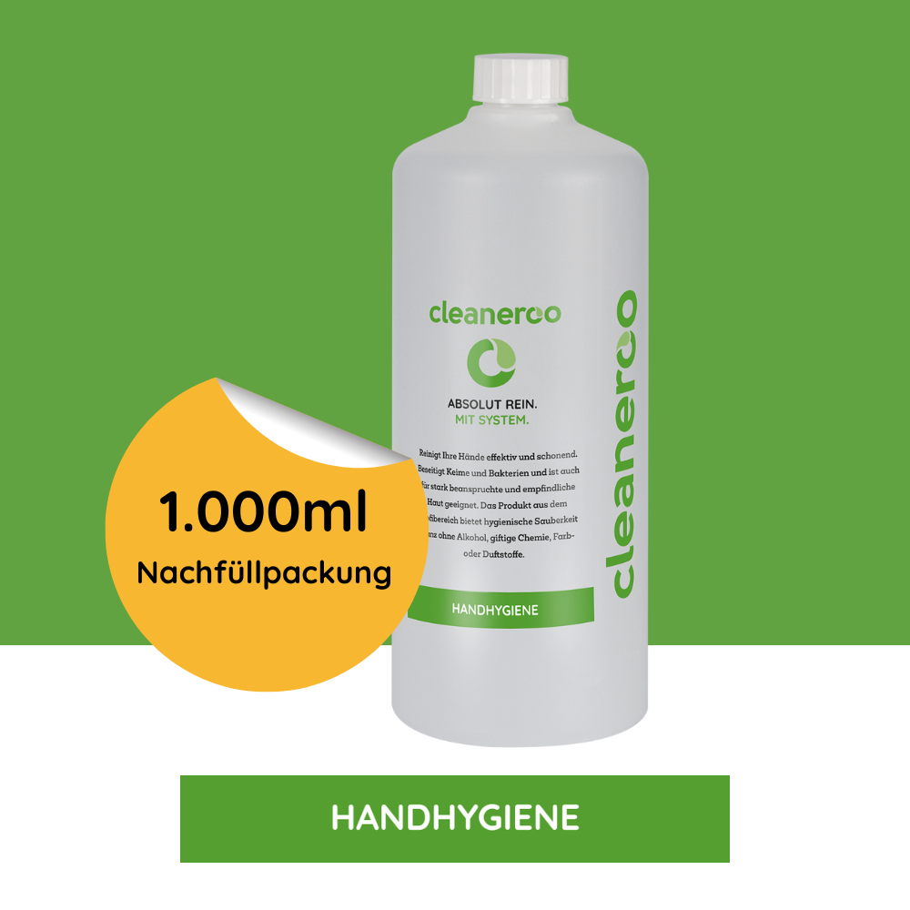 Cleaneroo Handwaschlotion 1L Nachfüllpackung