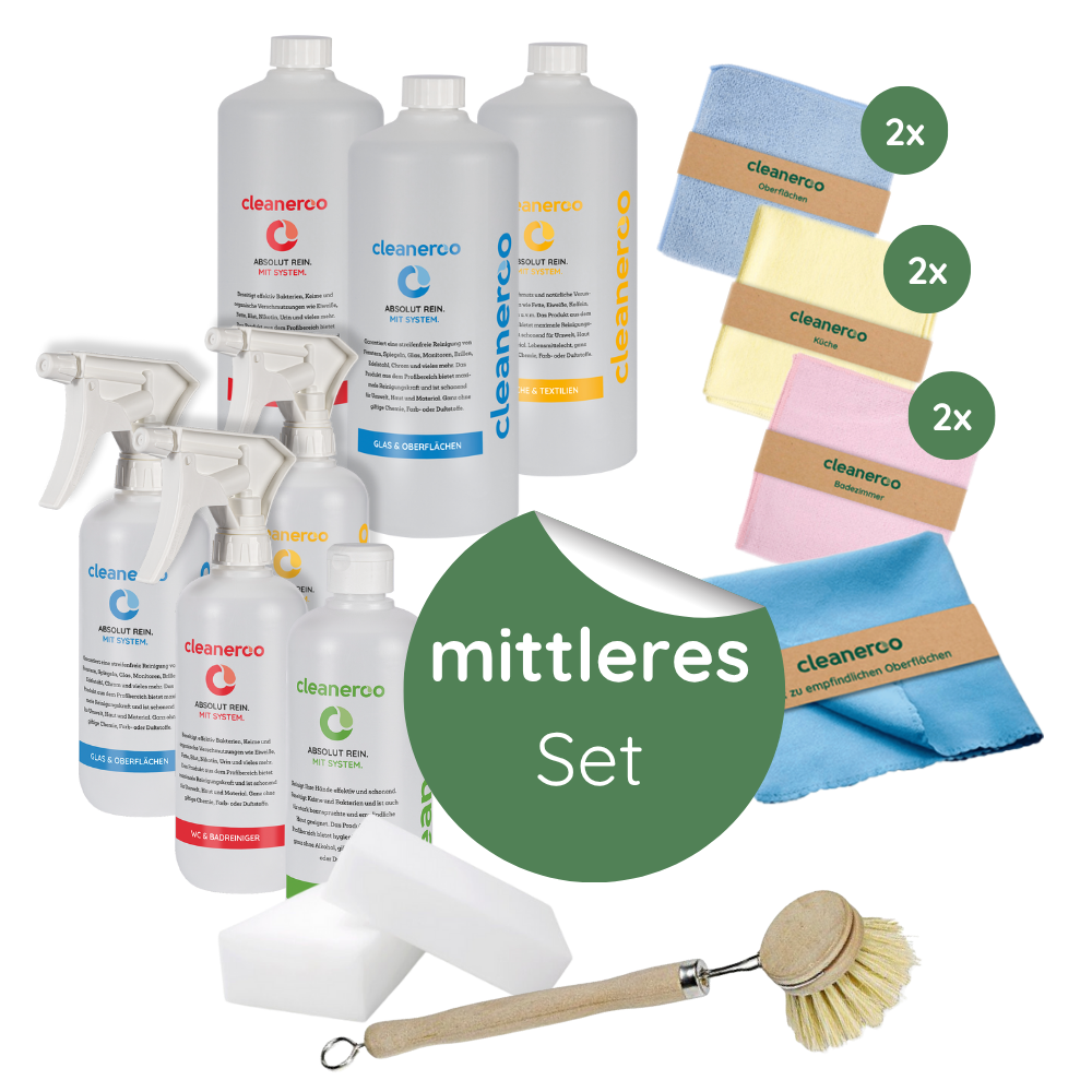 Cleaneroo Mittleres Set
