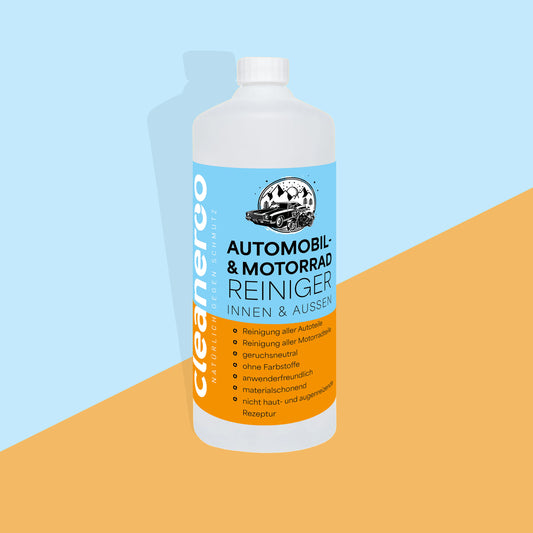 Cleaneroo Automobil- & Motorrad Reiniger (Innen & Außen) 1L Nachfüllflasche