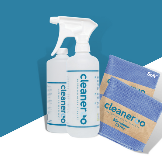 Basic-Set Oberflächenreiniger | Reinigungsgeräte für verschiedene Oberflächen | Cleaneroo GmbH